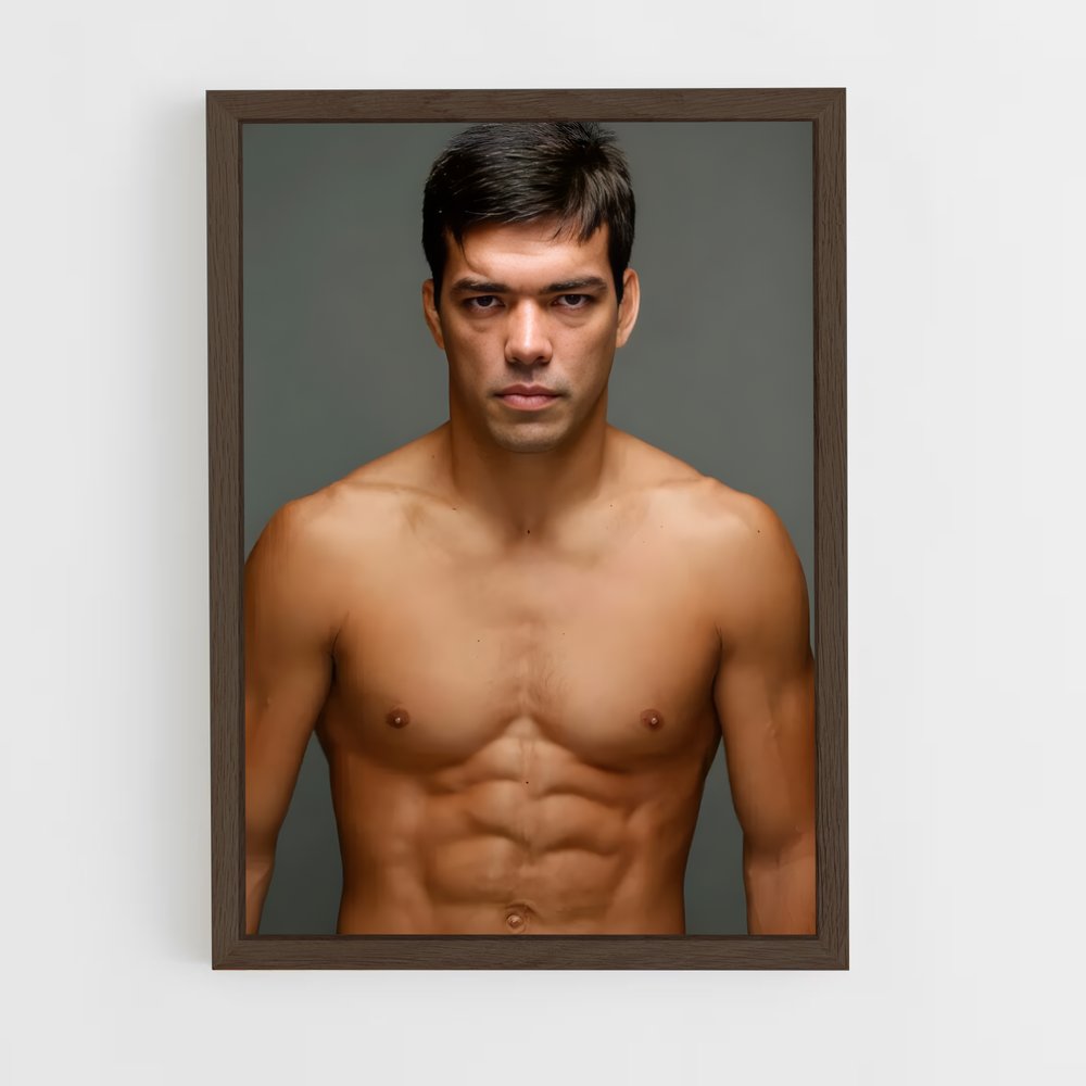 Poster Machida en Pleine Confiance – affiche MMA (vue 5)